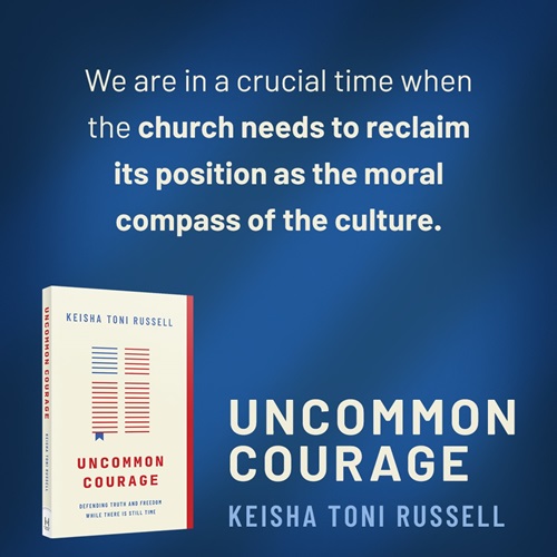 Keisha releases book Uncommon Courage
